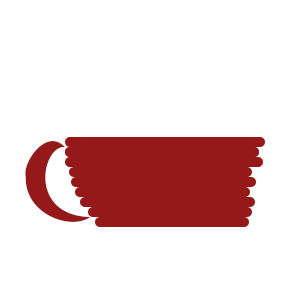 The Coffee and cake rocks logo